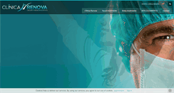 Desktop Screenshot of clinicarenova.com