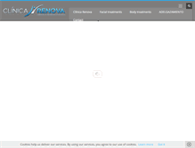 Tablet Screenshot of clinicarenova.com